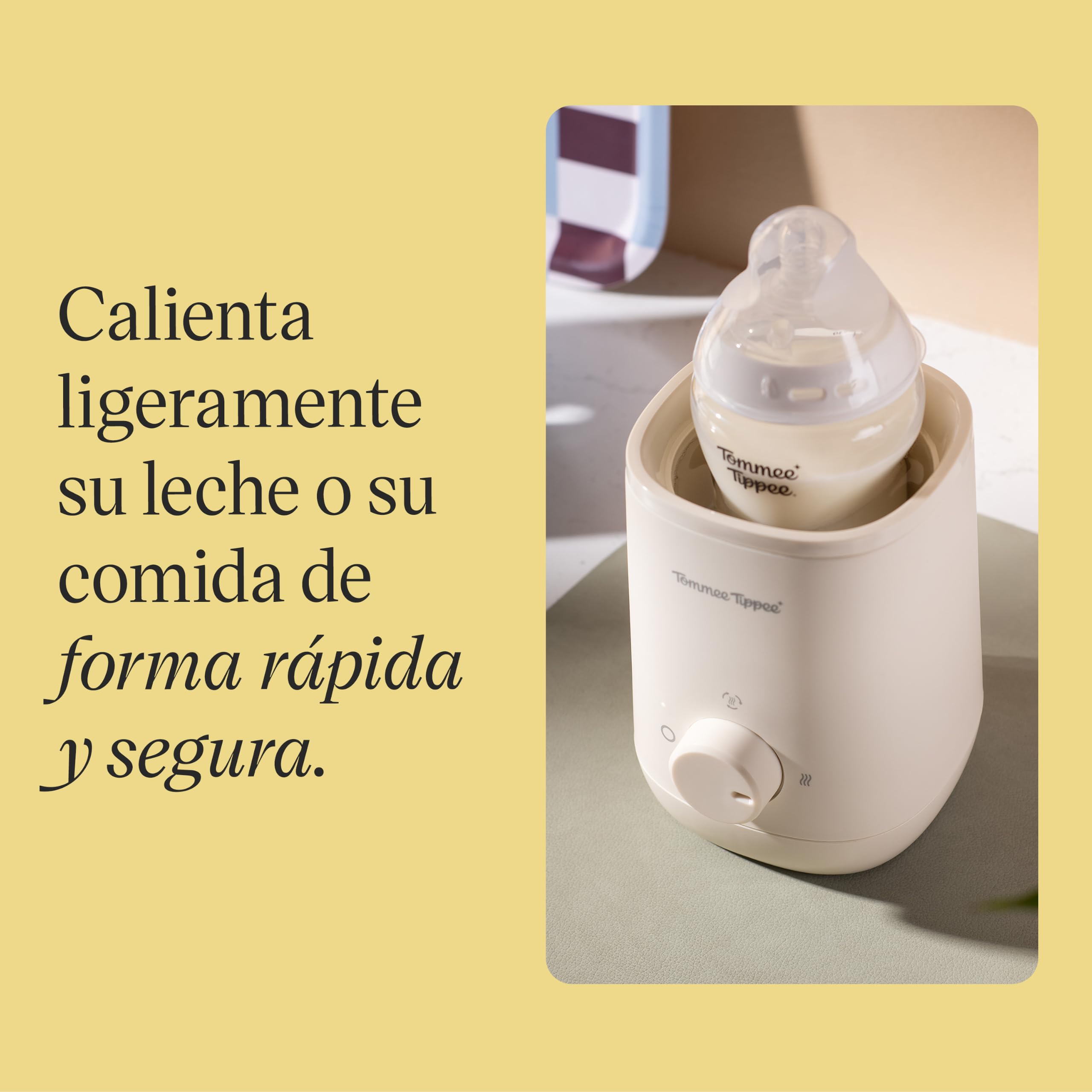 Tommee Tippee Calienta Biberones Eléctrico para Leche Materna, Leche en Polvo y Potitos
