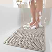 Tapis De Bain Antidérapant Lot De 3 Tapis De Douche Et Salle De Bain En Marbre - Antidérapant - Or Blanc - Doux Et Lavable - Absorbant L'Eau - Avec Contour En
