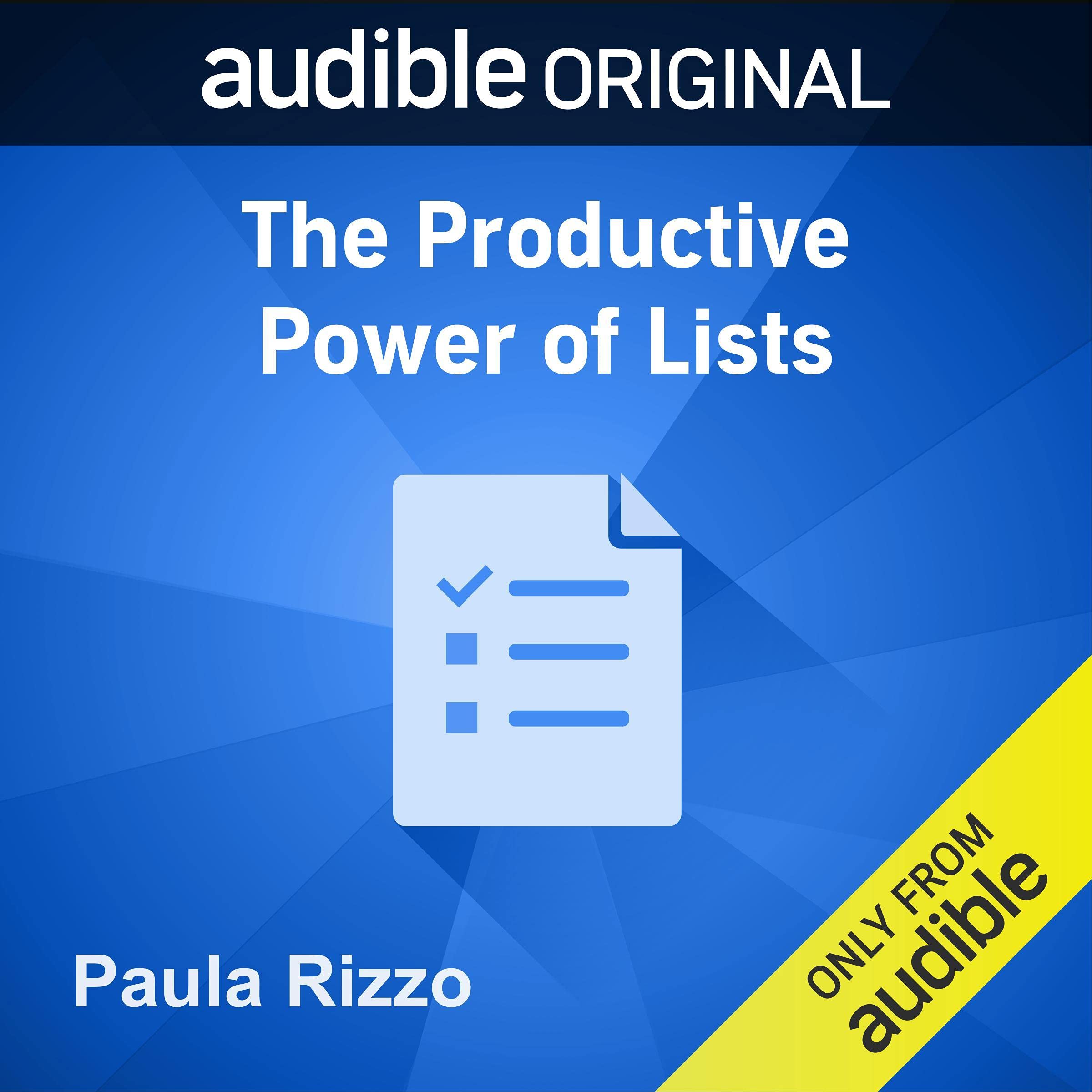 Cover art for The Productive Power of Lists