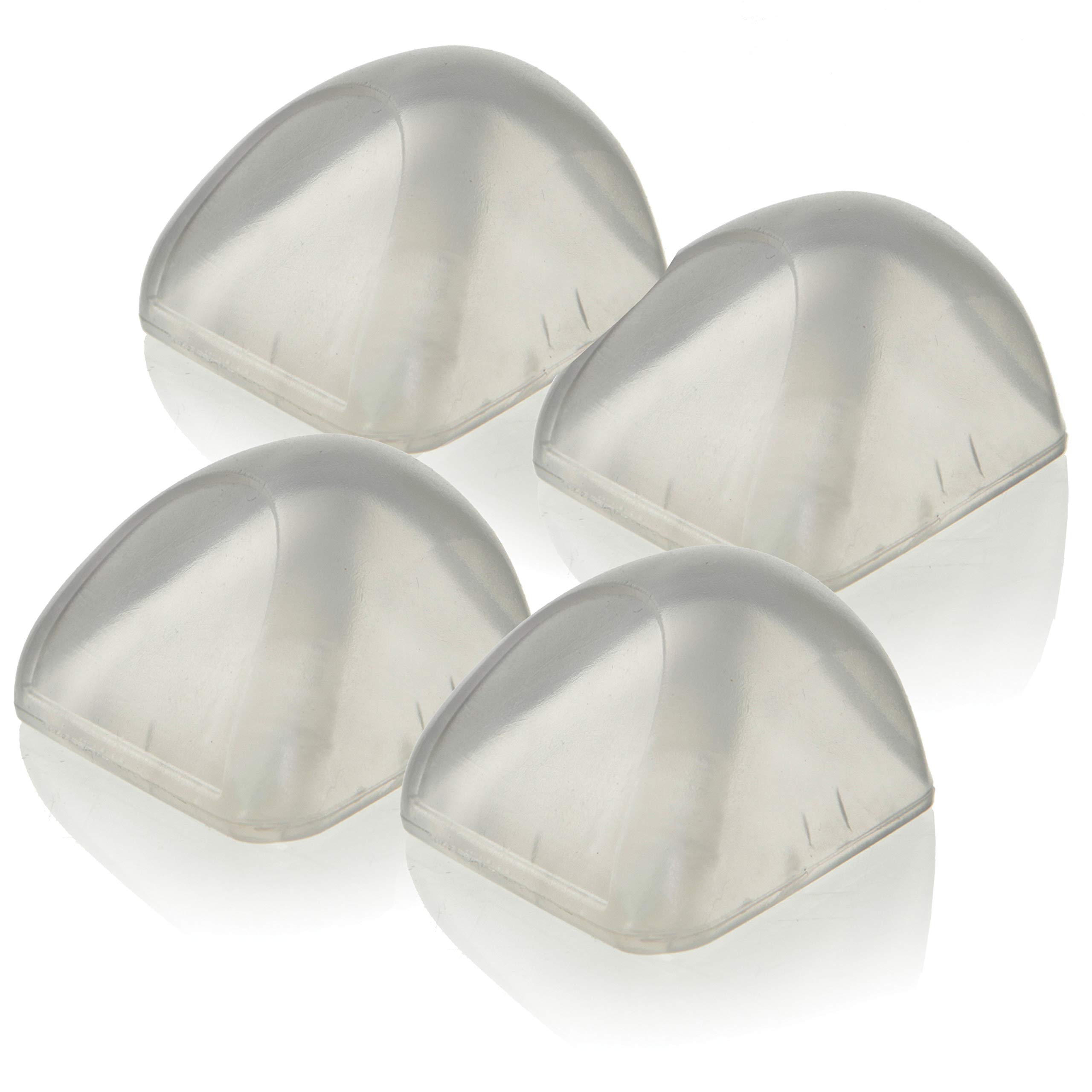 Dreambaby F839 Corner Protection Edge Protection Shock Protection Child Lock Extra Soft Transparent (Pack of 4) — image 1