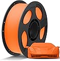 ANYCUBIC PLA+ 3D Printer Filament 1.75mm, 1kg PLA Plus Filament, Printing with Most FDM 3D Printers, Intelligent Identification Filament, Orange