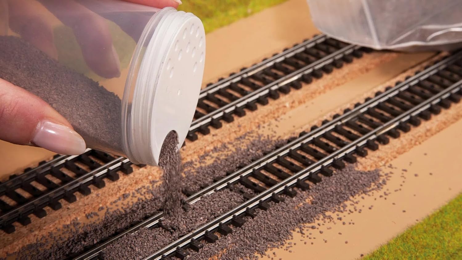 Noch 9363 Profi Ballast “Granite” Grey, 250 g, Coloured