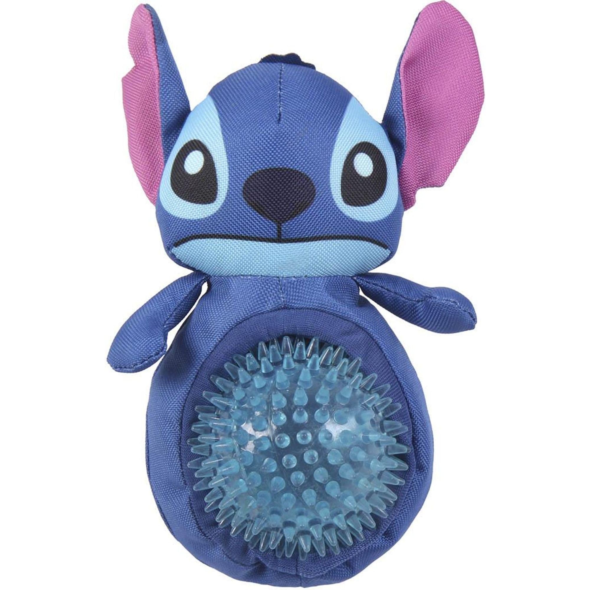 CERDÁ LIFE'S LITTLE MOMENTS Lilo & Stitch Teething Toy for Dogs Ideal for Chewing, Tug and Play (Stitch Textured Ball (x1))