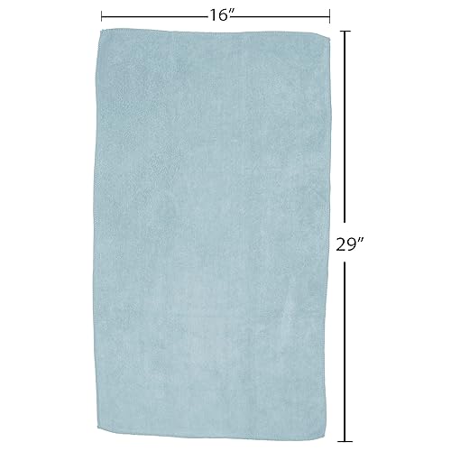 Miniatura 5 de toallas con Duraguard Softees, paquete de 10, Agua (Aqua)