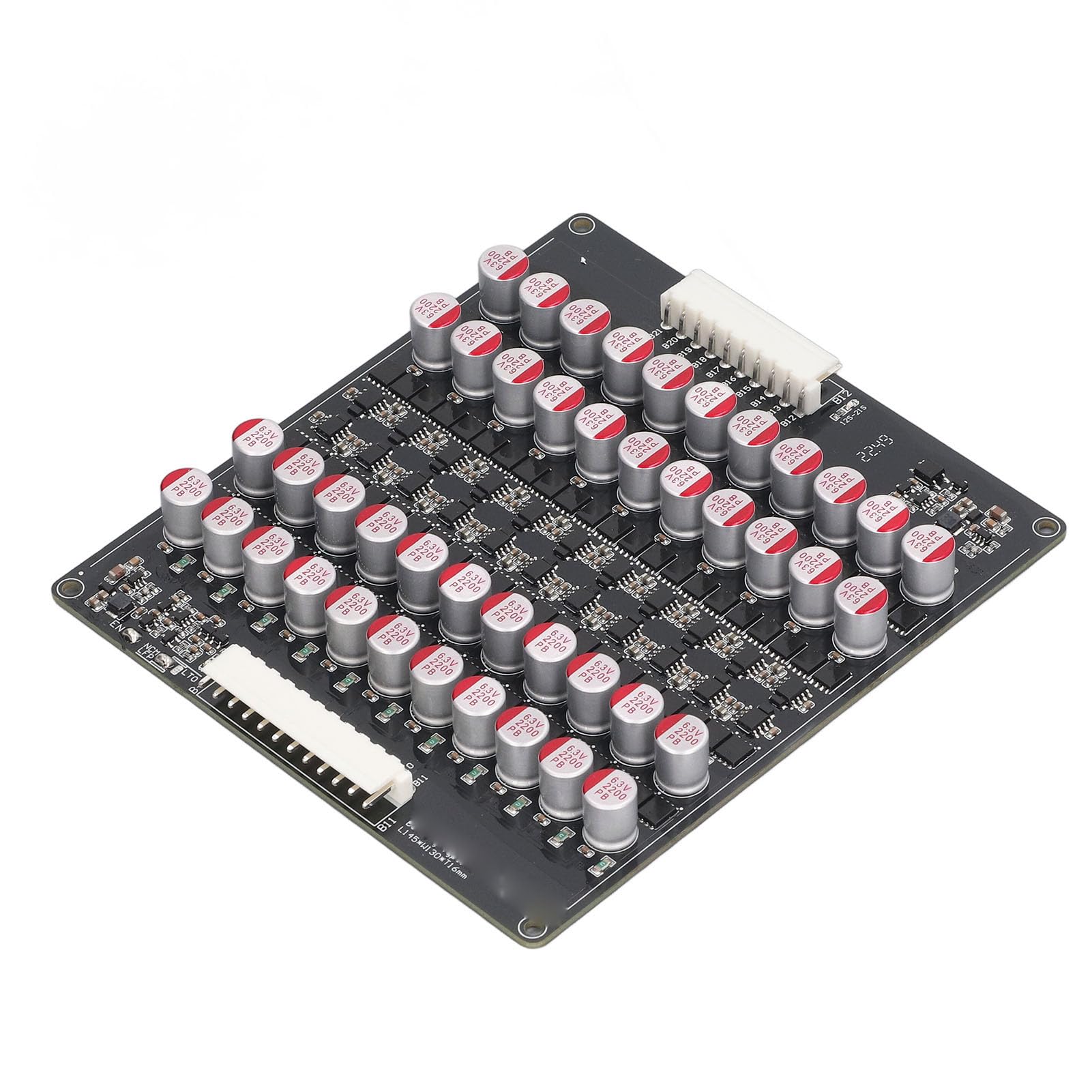 Bilanciatore Equalizzatore Trasferimento Energia Condensatore Attivo 5A per Batteria Al Litio, Modulo di Equalizzazione 17‑21S Ad Alta Precisione per Pacco Batteria, Materiale PCB,