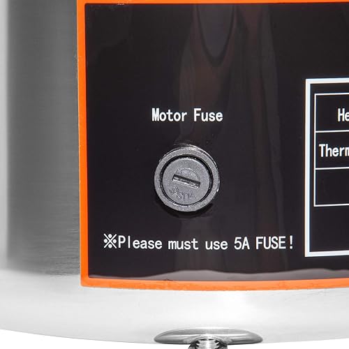 Miniatura 4 de ALDKitchen Fuente de chocolate  Fuente de fondue de chocolate de acero inoxidable con control digital  110 V (5 niveles)