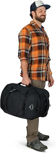 Vista 15 de Osprey Farpoint - Mochila de viaje para hombre de 40 litros, color azul Muted Special Azul espacial apagado