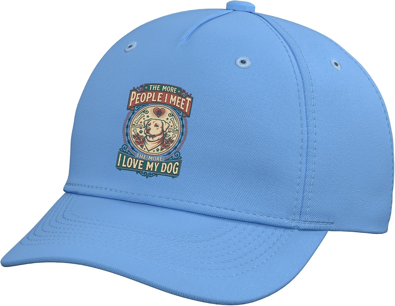 Funny Labrador Dog Lover Quote Sarcastic Pet Owner Saying Adjustable Baseball Hat