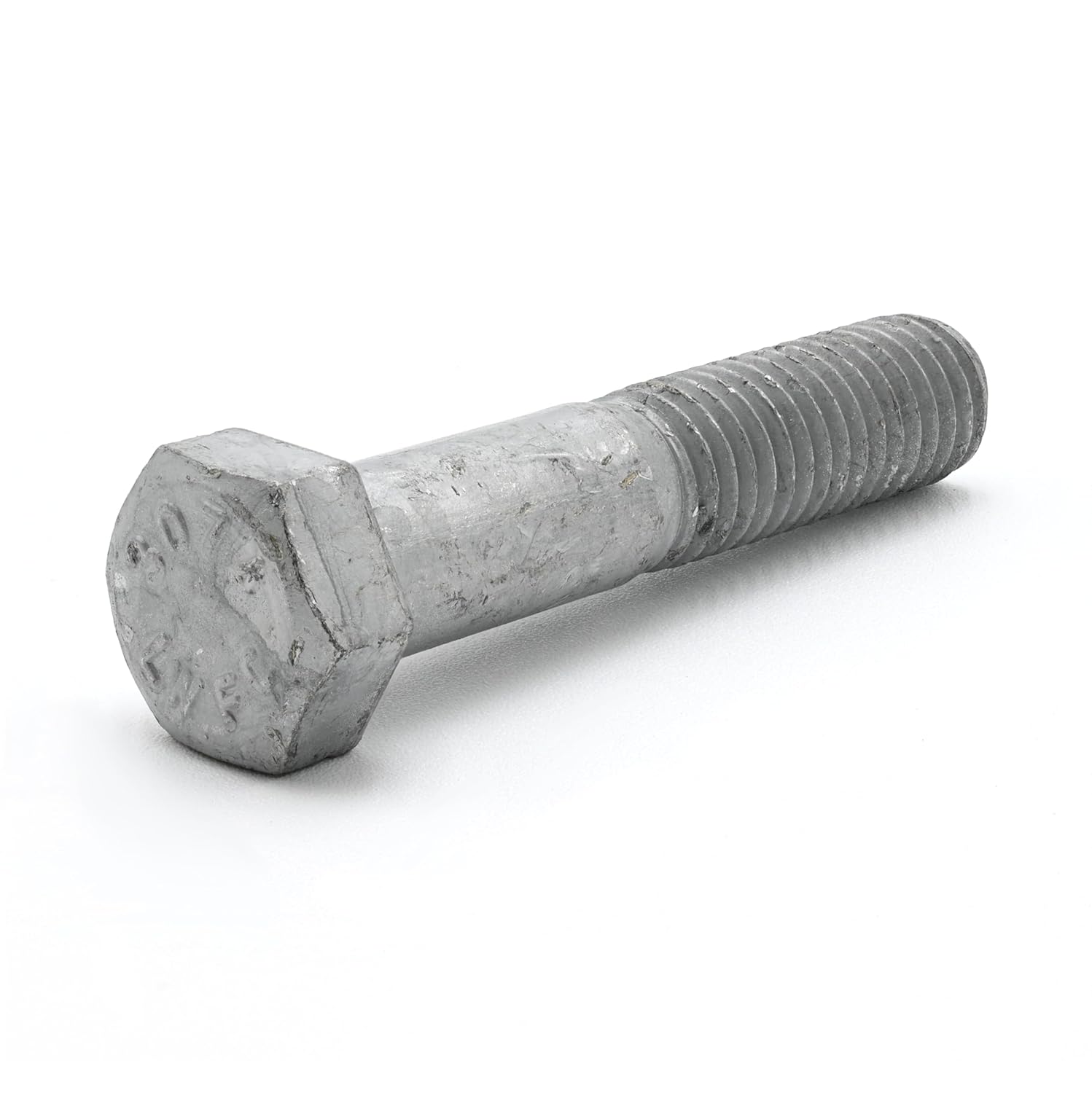1/2"-13 x 6-1/2" Hot Dipped Galvanized Hex Bolt w/Nuts, Grade A, Partial Thread, Quantity 25 - by Fastener Depot
