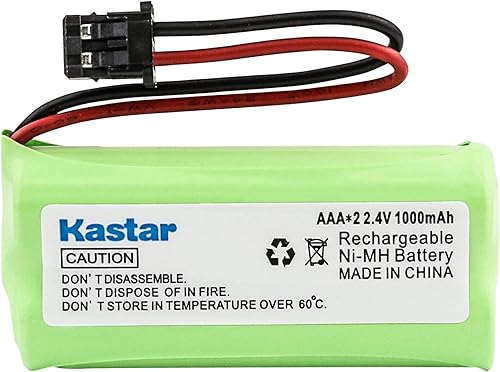 Kastar Reemplazo de batería de teléfono inalámbrico para Uniden BT-1008 BT-1016 BT1021 BBTG0645001 BBTG0734001 batería y Uniden DCX-200 DCX200