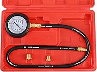 Vista 8 de YSTOOL Kit de probador de presión de aceite, herramienta profesional de medidor de presión de aceite para prueba de diagnóstico de motor con Azul