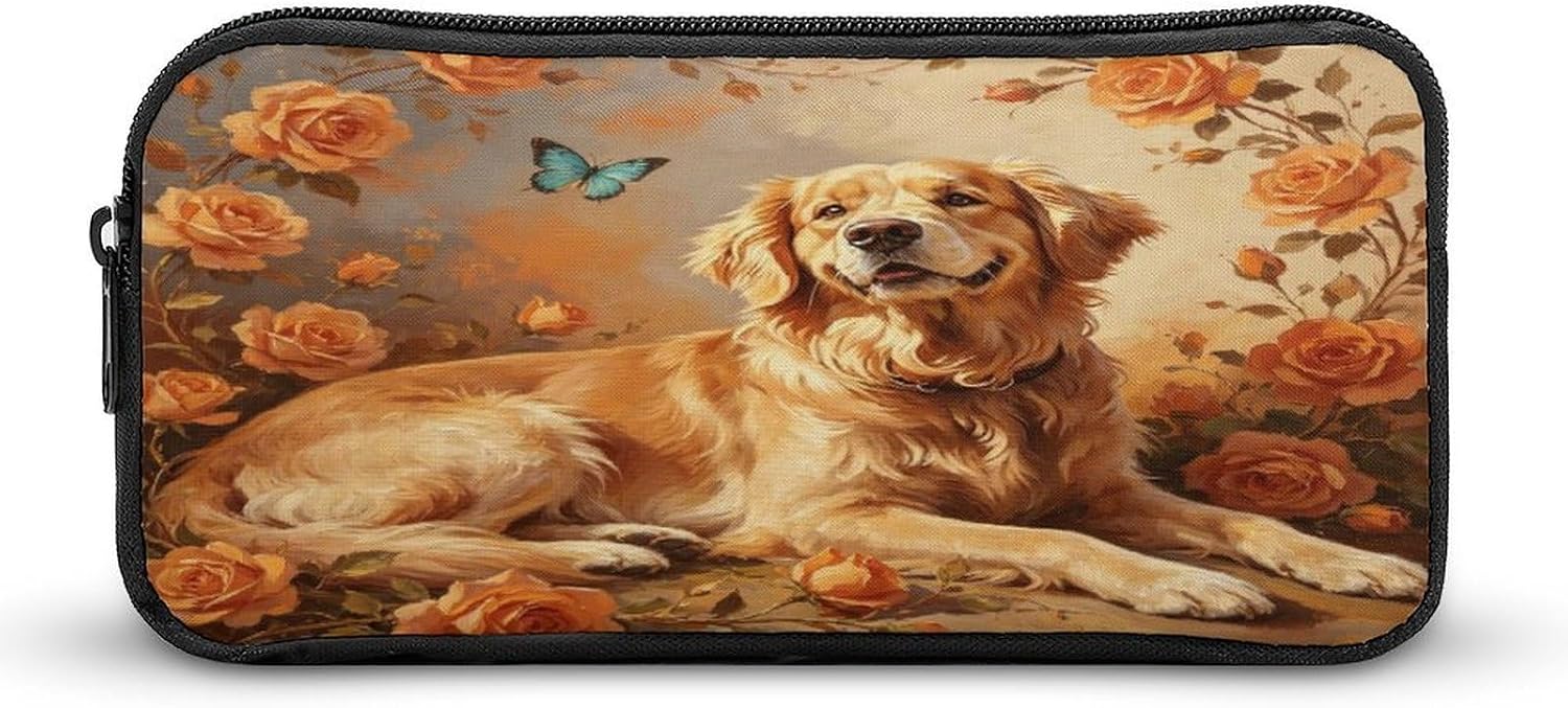 Dog Makeup Bag Toiletry Bag Cosmetic Bag