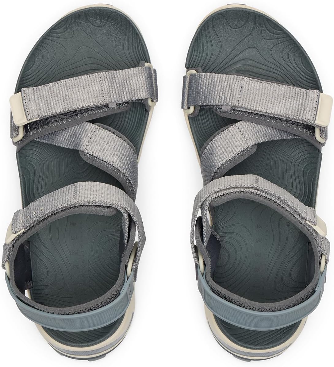 REEF Cross Shore Men's Casual Sport Sandal, Adjustable Straps, Supportive Footbed, No Slip Traction