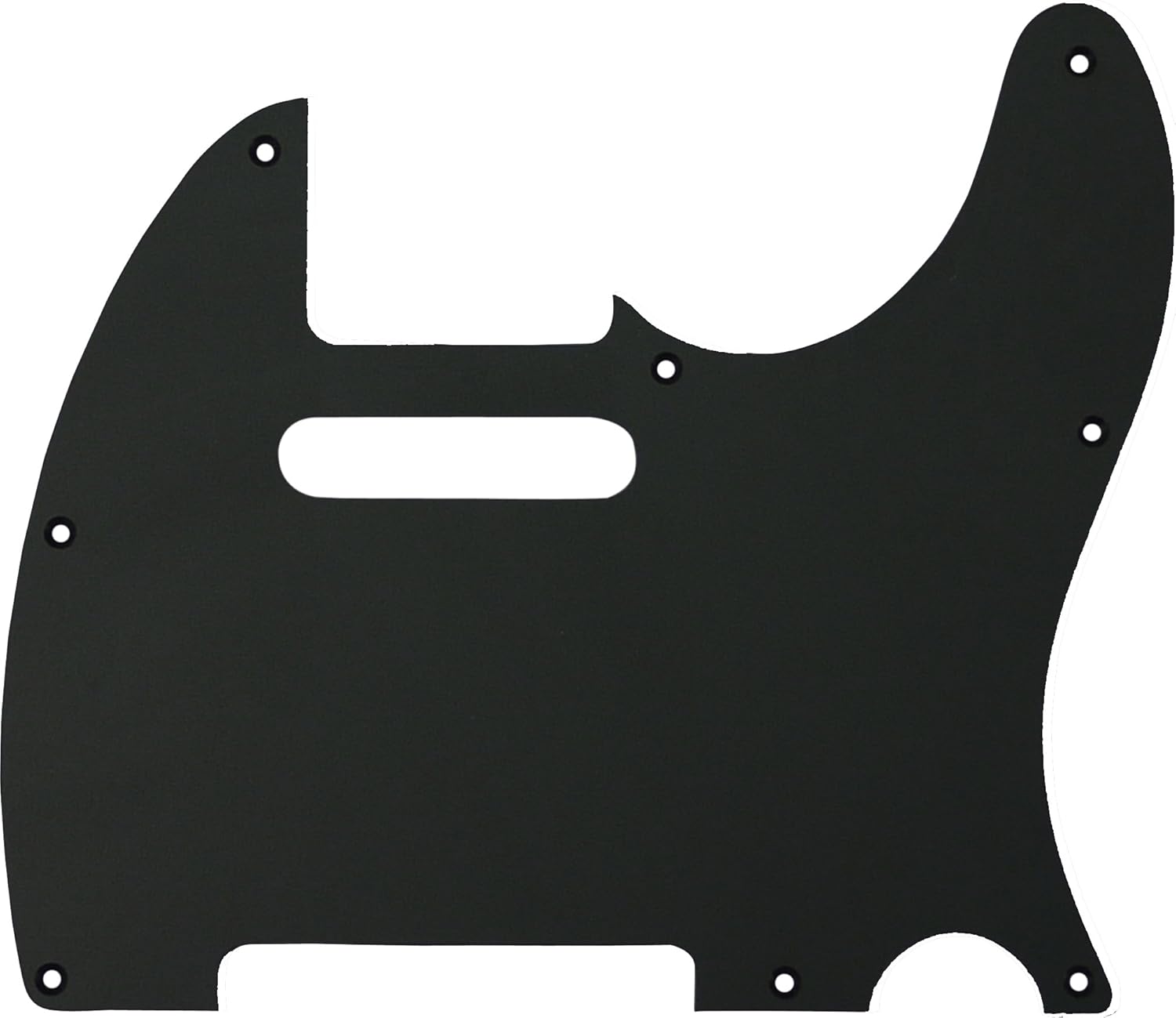 MIJ Pickguard for Telecaster '62 Matt Black 1Ply fapgtl62