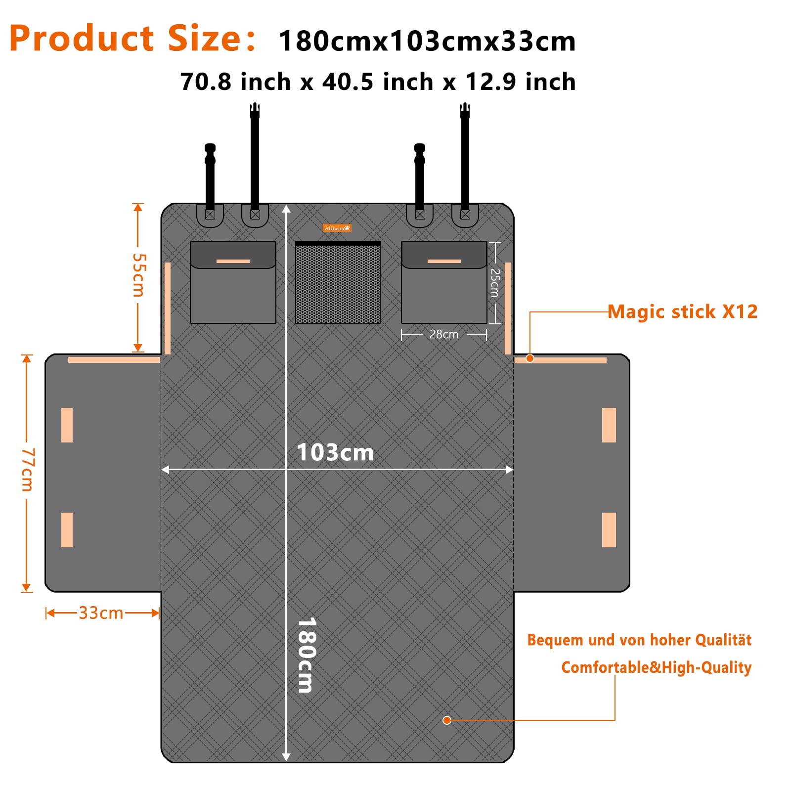 Copribaule Auto Per Cani Alfheim - Impermeabile E Antiscivolo Per SUV E Auto - Foto 6