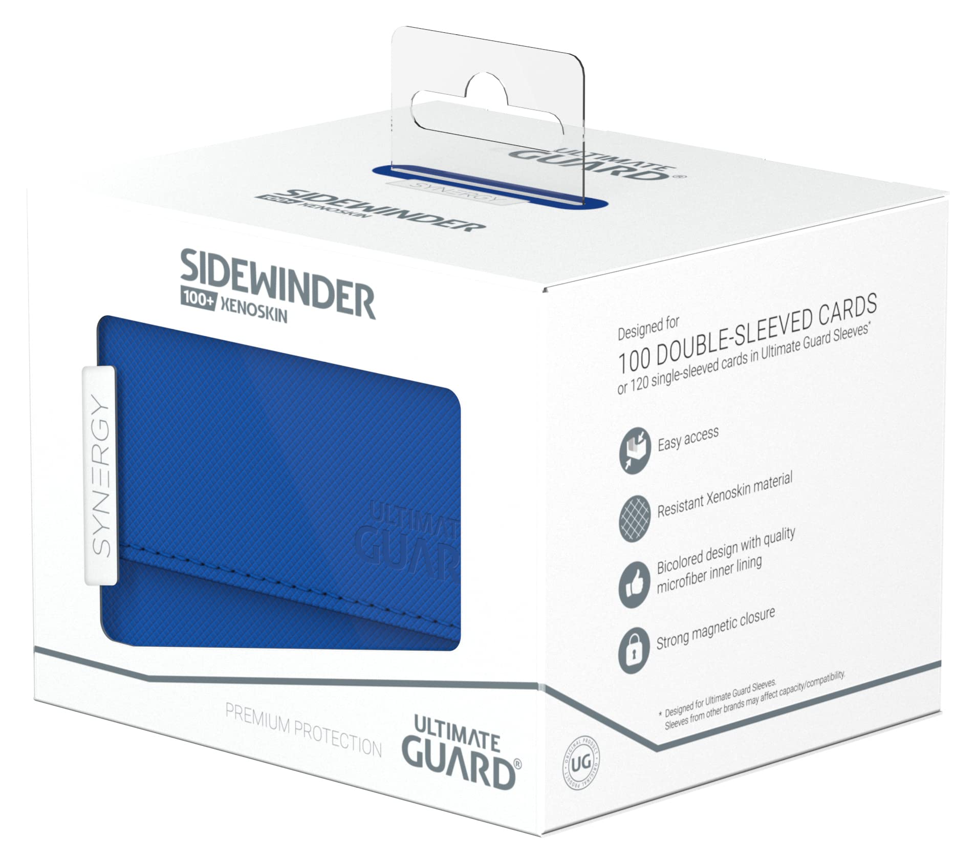 Ultimate Guard Sidewinder 100+ XenoSkin Synergy Bleu/Blanc