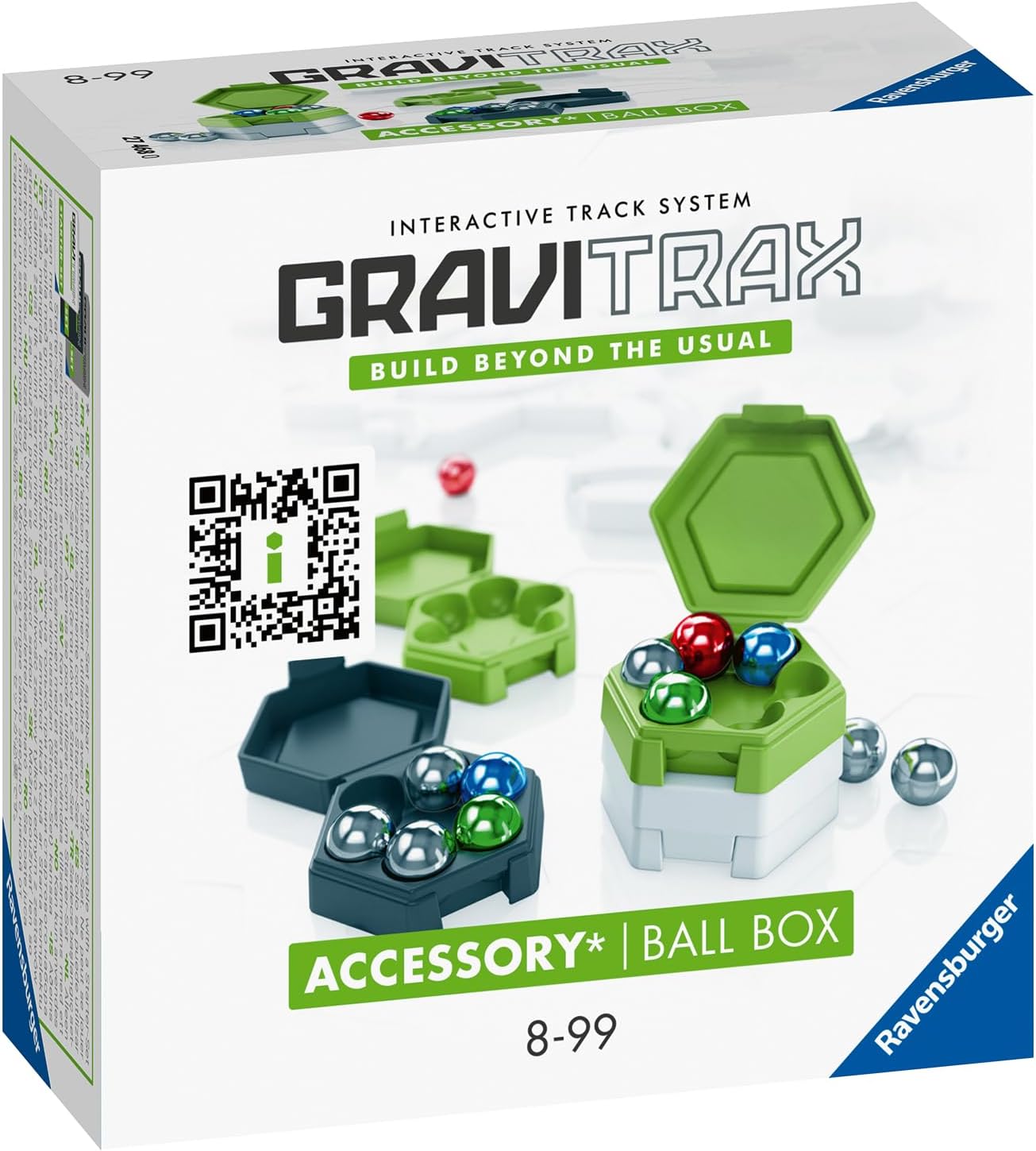 GraviTrax Ball Box - Marble Organization Set | Creative STEM Toy | Interactive Race Tracks | Ideal for Curious Kids and Adults | Compatible with All GraviTrax Systems
