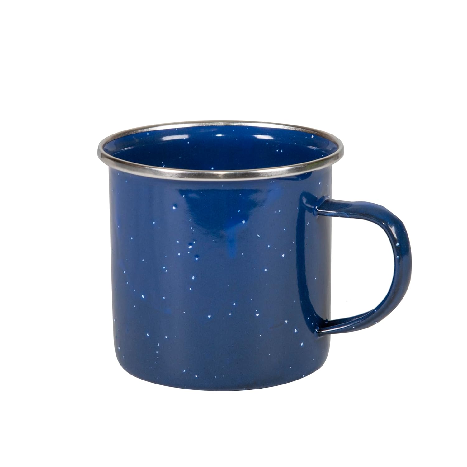 Stansport Enamel Coffee Mug 12 OZ 15985 Blue