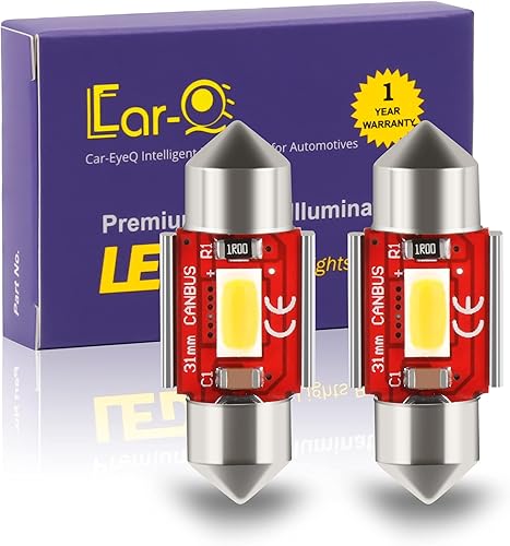 Miniatura 9 de Focos LED Festoon DE3175 DE3021 de 1.220 in, mapa interior, cúpula, maletero, luces de lectura, blanco de 6000 K, DE3022 3022 3021, 480 lúmenes,