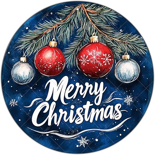 Vista 19 de Letrero de metal redondo con diseño de campanas plateadas, decoración de pared retro para puerta del hogar, jardín, bares, oficina, tienda, pubs