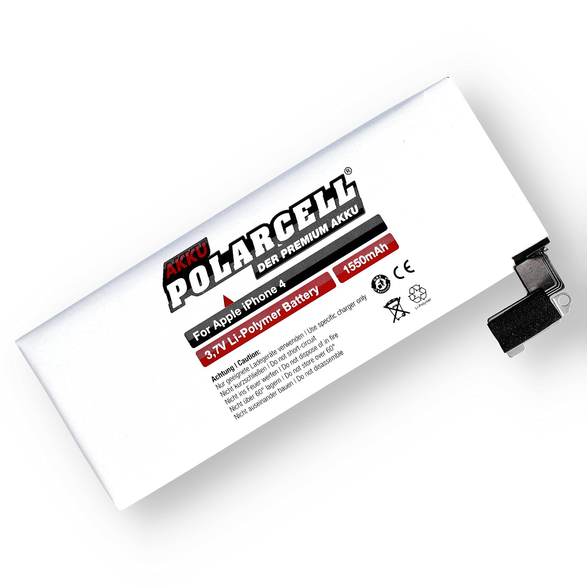 Image secondaire de Batterie PolarCell pour iPhone 4 et 4G - 1550mAh avec Kit d'Outils