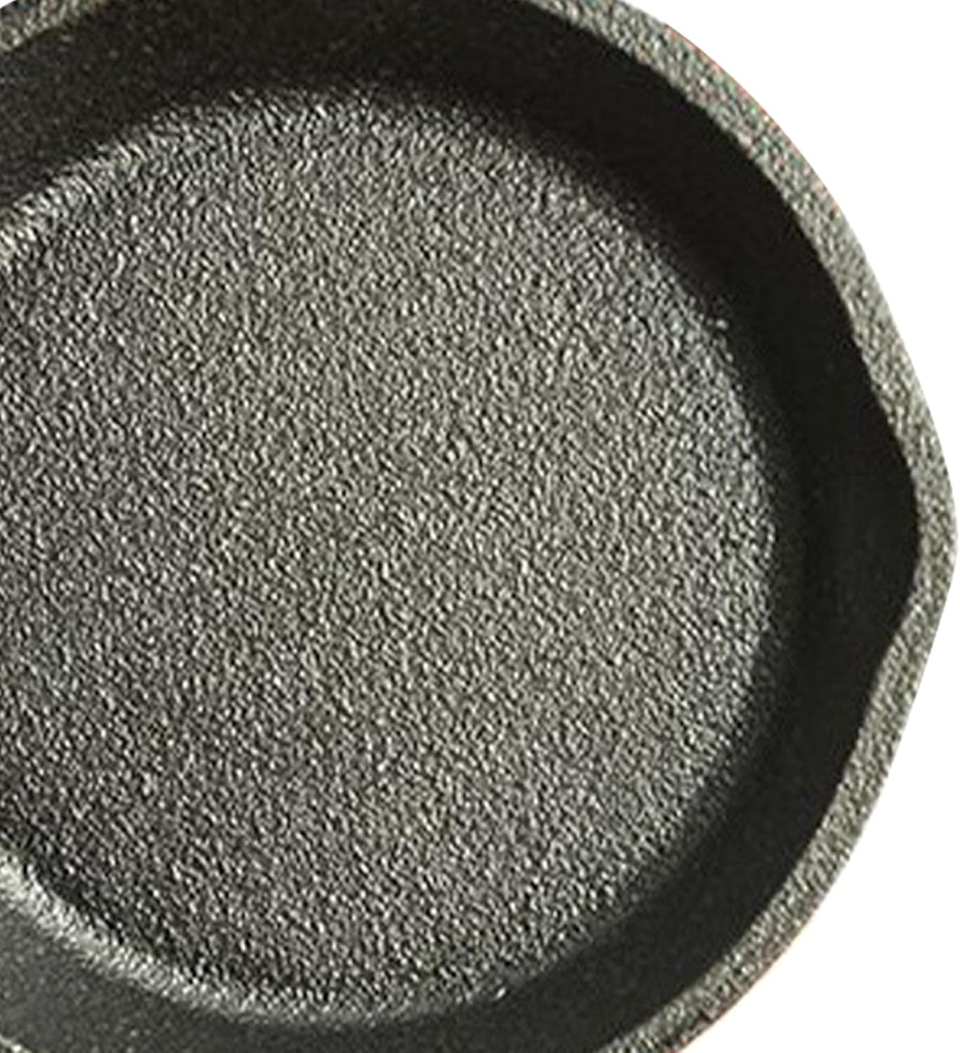 6 Inch Cast Iron Skillet, Small Frying Pan Mini Black Iron Non Stick Frying Pan Small Iron Plate Omelette Pan Egg Pan For Stovetop Oven and Grill(L)