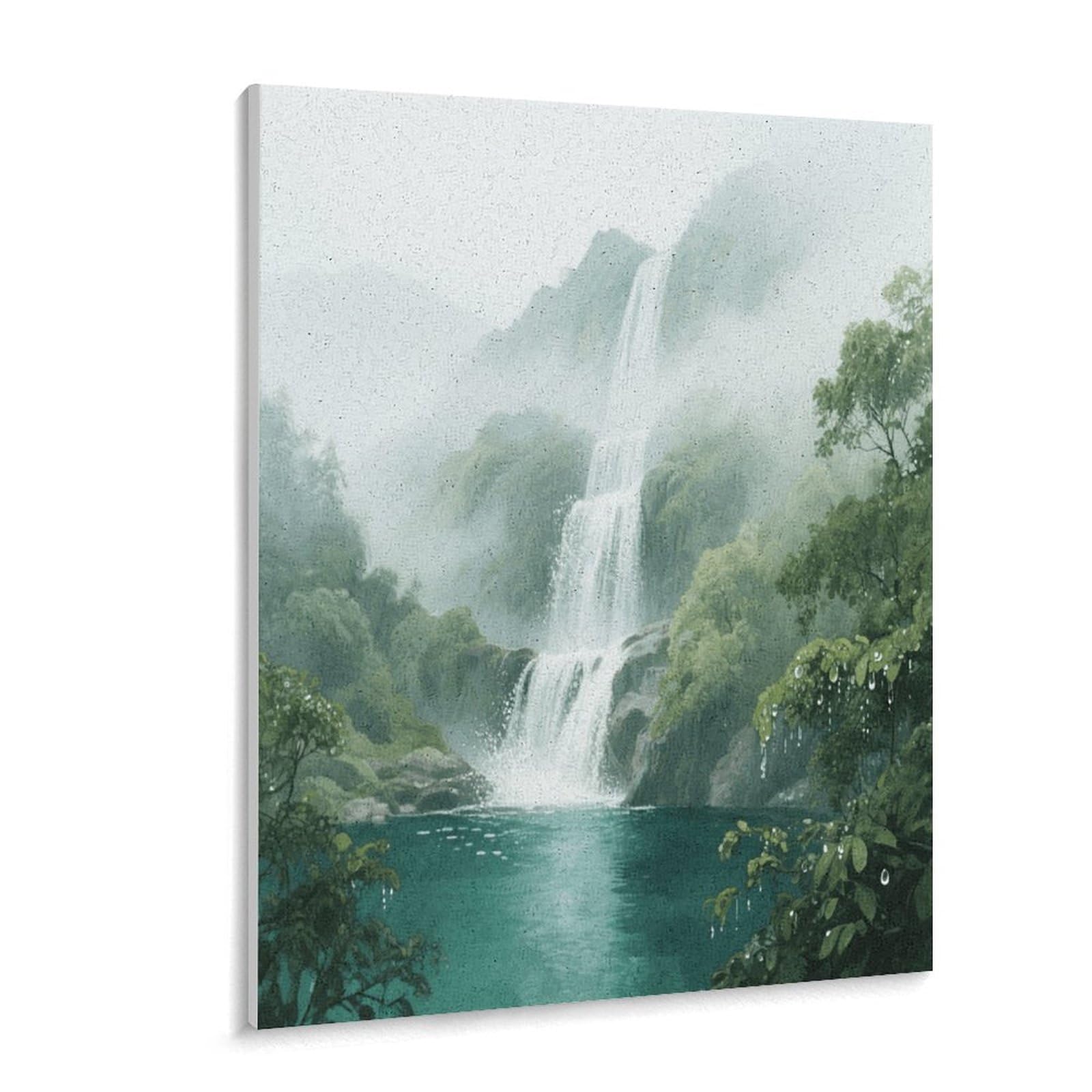 KOAYUBFC Malen nach Zahlen für Erwachsene, Anfänger, Erwachsene, Malen-nach-Zahlen-Kits auf Leinwand, Acryl-Ölfarben, Malerei mit Pinseln als Geschenk, Wanddekoration für Zuhause, Wanddekoration