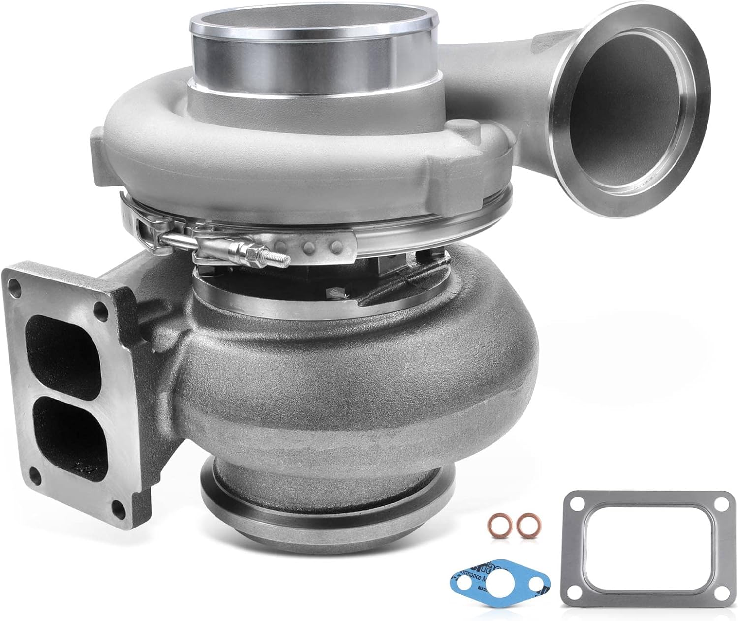 A-Premium Complete Turbo Turbocharger Kit, with Gasket, Compatible with Detroit Series 60 2000-2008, 12.7L