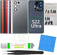 Vista 105 de Galaxy Note 9 - Carcasa de repuesto para Samsung Galaxy Note 9 con lente de cámara preinstalada, manual de instalación