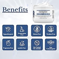 Vista 3 de Theraplex Eczema Cream - Eczema Treatment Moisturizing Protecter - TSA Compliant Anti-Itch Skin Protectant for Dry, Irritated, Sensitive and