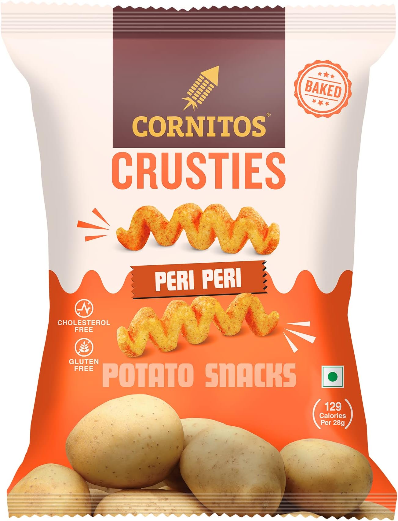 Cornitos Potato Crusties Peri Peri 57g