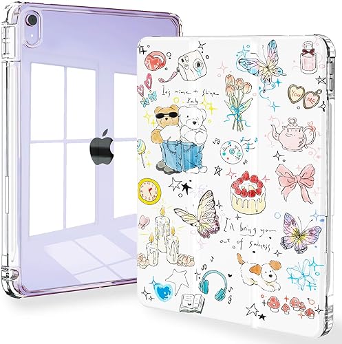 Miniatura 36 de Feams Funda delgada para iPad Air de 11 pulgadas M3 2025 / M2 2024, iPad Air 5ª Generación 2022 / iPad Air 4ª Generación 2020 de 10.9 pulgadas