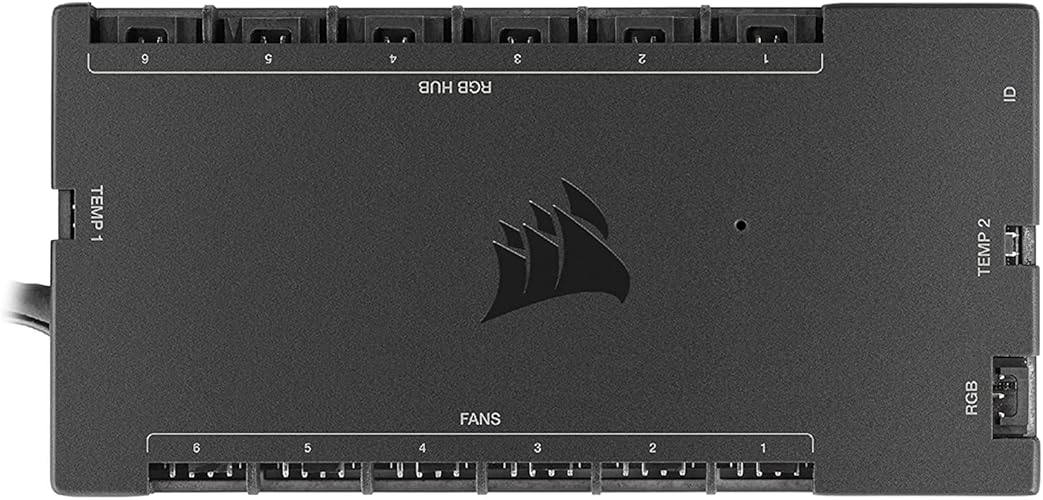 CORSAIR iCUE COMMANDER CORE XT, Digital Fan Speed and RGB Lighting Controller - COMMANDER CORE XT - Controller