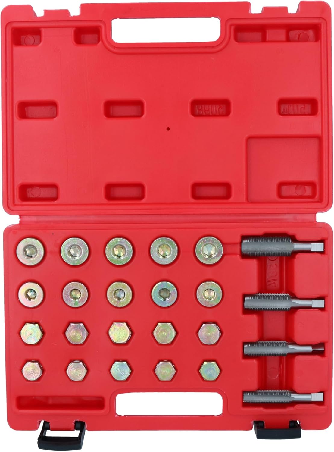 Oil drain sump plug differential gear box damaged thread repair kit 64pcs AT547