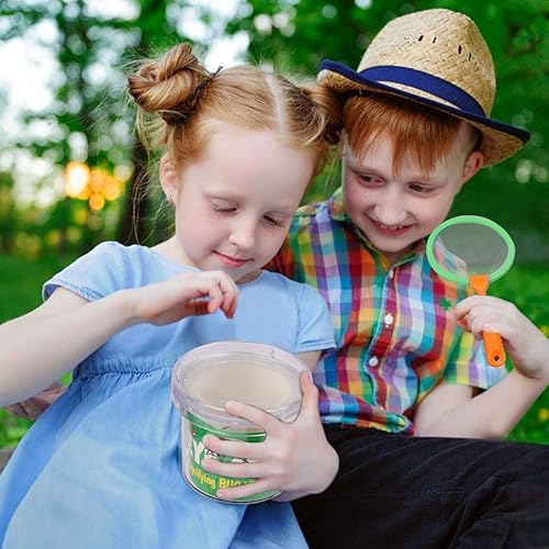 Miniatura 7 de Niños 8 x 21 Binocular divertido juego para aves aventura, Safari, Discovery y explorar para niños y niñas con funda, bolsa de transporte, brújula,