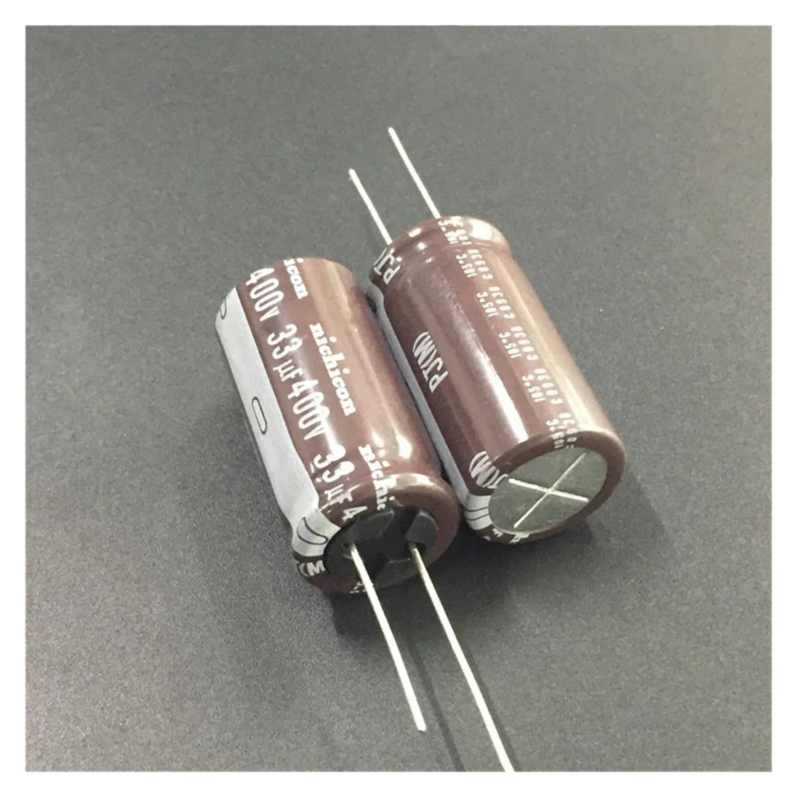 ICXLPMC 20pcs 33uF 400V 18x35mm Low Impedance Long Life 400V33uF Aluminum Electrolytic capacitor