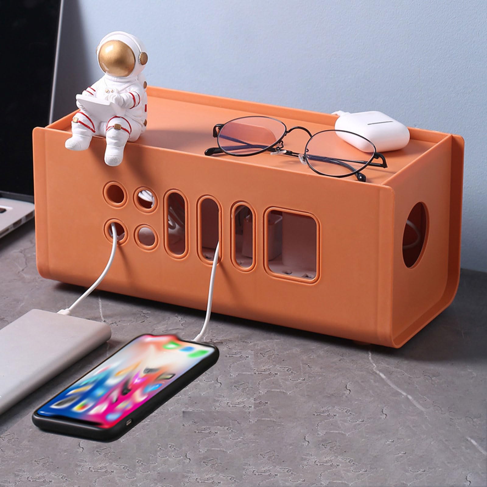電源タップボックス　ケーブルボックス　陶器　おしゃれ 電源タップボックス ケーブルボックス 陶器 おしゃれ 電源タップ