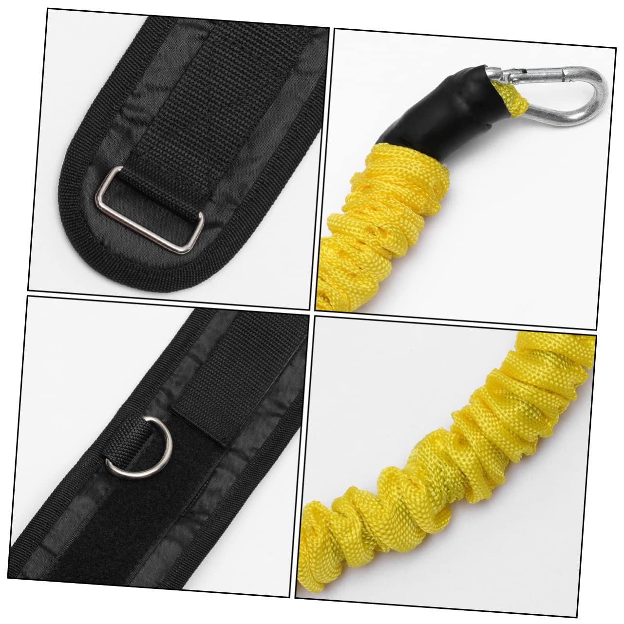 POPETPOP Elastico Palestra per Gambe in Lattice Leggero da 50 Libbre Set 1 per Allenamento Squat Palestra per Costruire Forza e Resistenza
