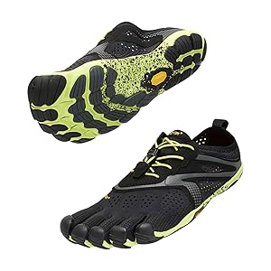 Amazon.com | Vibram Men's FiveFingers V-Run Shoe, Black