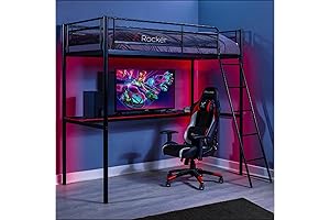 Gaming Loft Bunk Bed: A Gaming Oasis for Gamers and Streamers