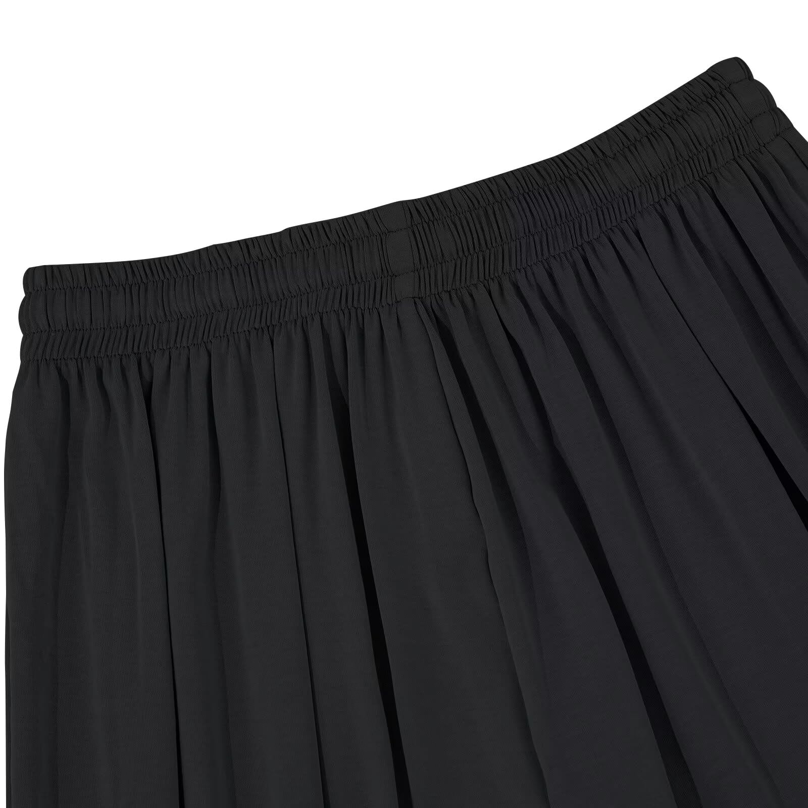 Pantaloni da Danza a Gamba Larga Donna, Pantaloni da Balletto, Pantaloni Sportivi Elasticizzati a Vita Alta con Cintura