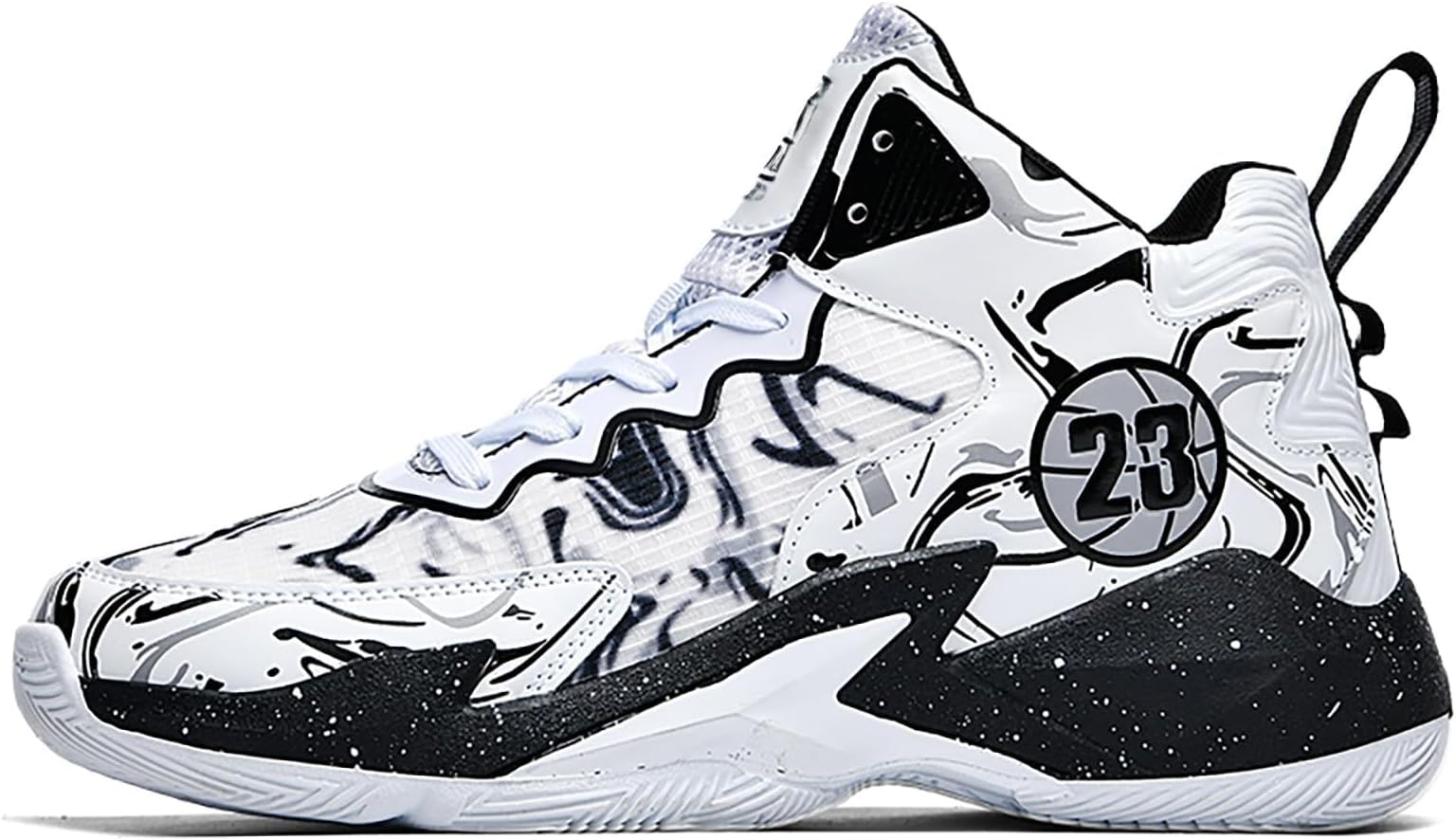Men's Basketball Shoes Fashion Printed Sneakers