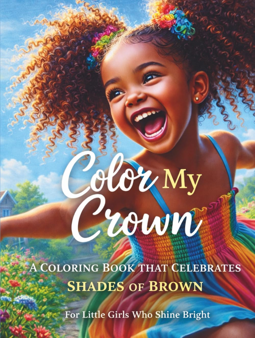Color My Crown: A Confidence-Building Coloring Book for Little Brown Girls
