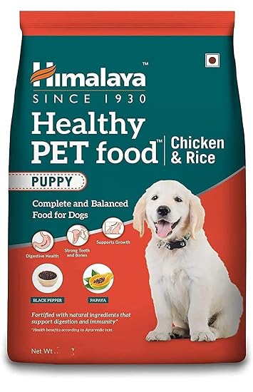 Himalaya Healthy PET Puppy Dry Dog Food, Chicken Flavor (3KG)
