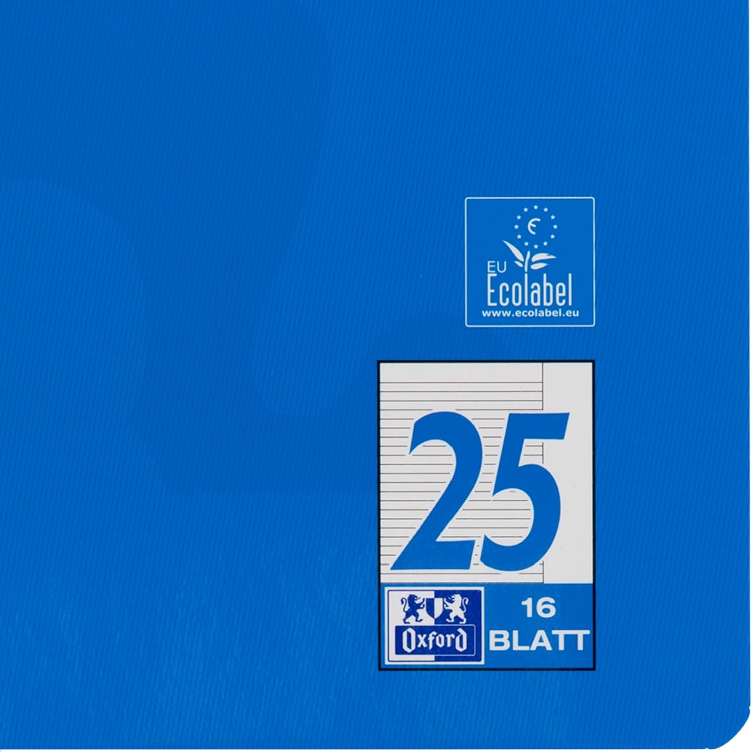 Oxford Exercise Book A4 16 Sheets Line Style 25 Lined Pack of 10