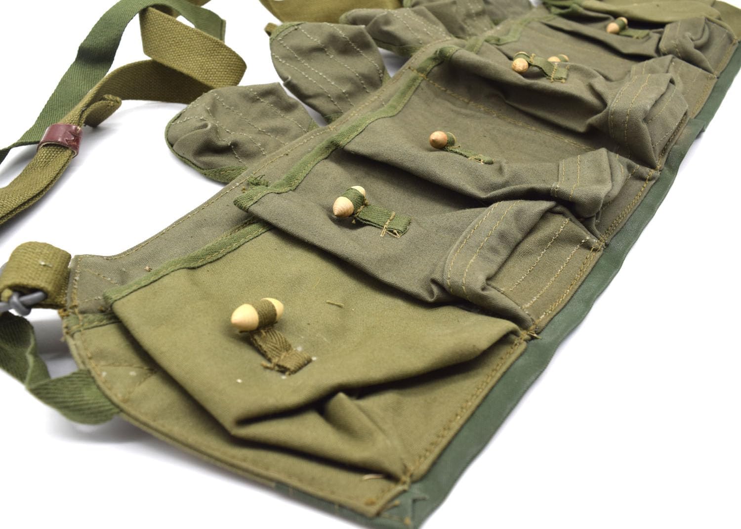 Original Vietnam WAR Chinese Type 7.62mm 63（68） Chest RIG Ammo Pouch Surplus Tactical Pouch