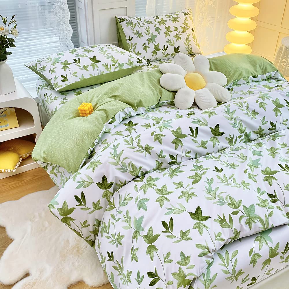 Generisch Housse De Couette Forêt Fleur 160x200 Adulte Enfant Motif