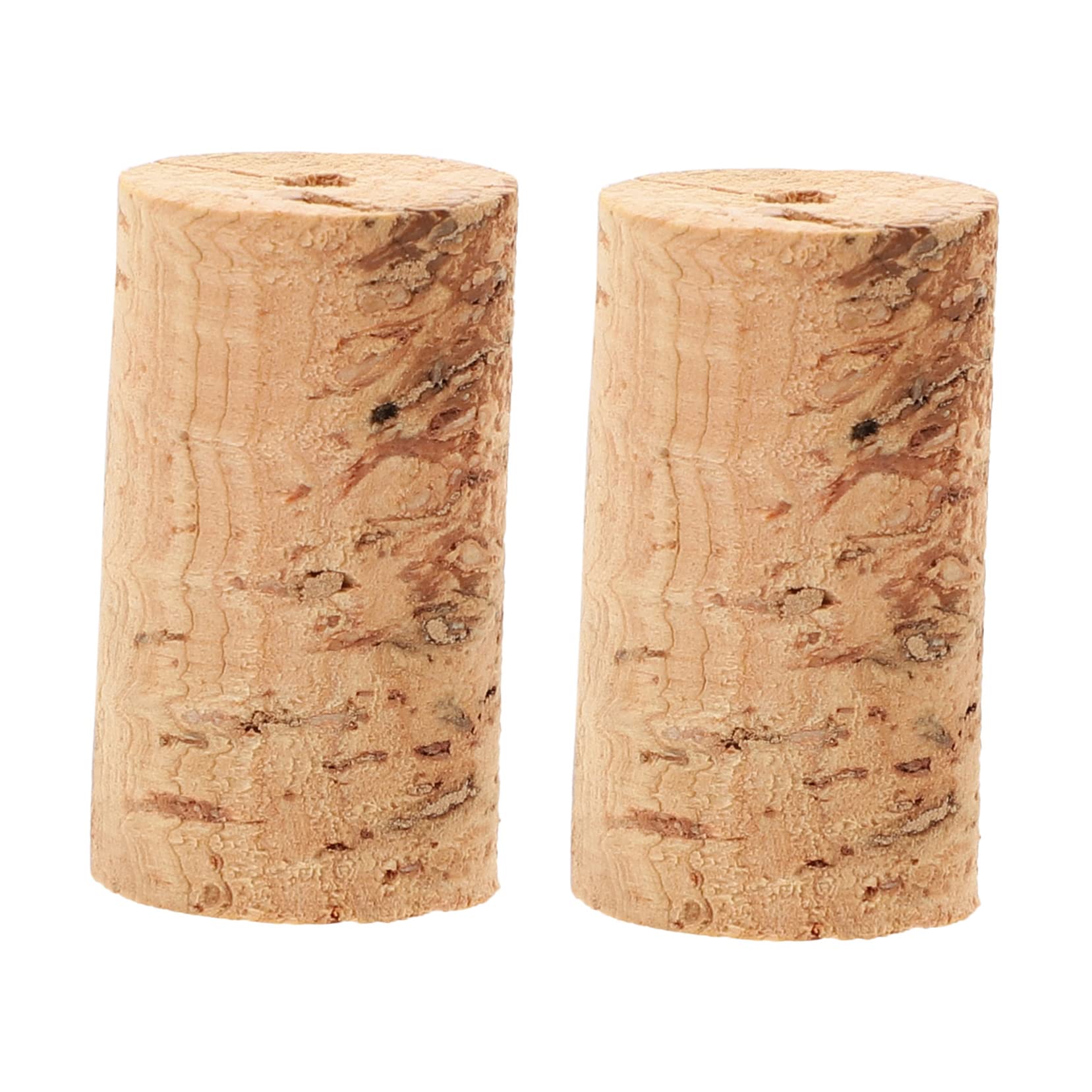 ERINGOGO 2pcs Flute Tapered Cork Plugs Wood Flute Repair Parts for Smooth Surface Natural Materials Lightweight Portable