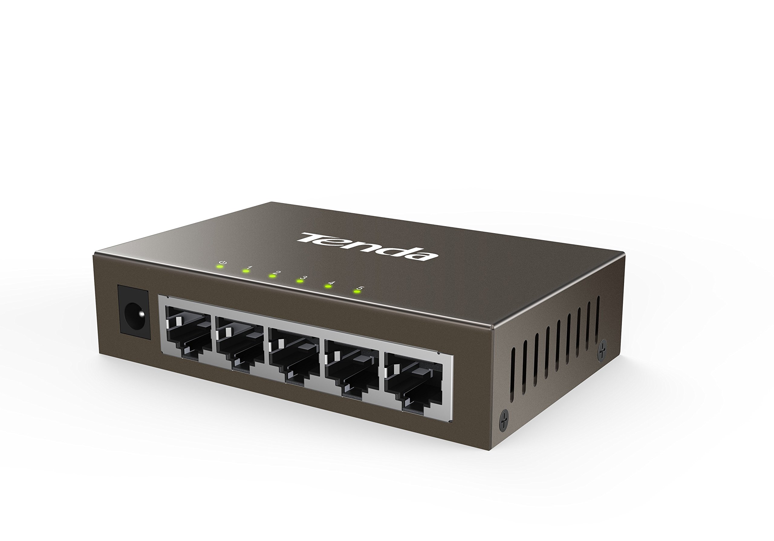 TendaTEG1005D network switch Unmanaged Gigabit Ethernet (10/100/1000) Grey