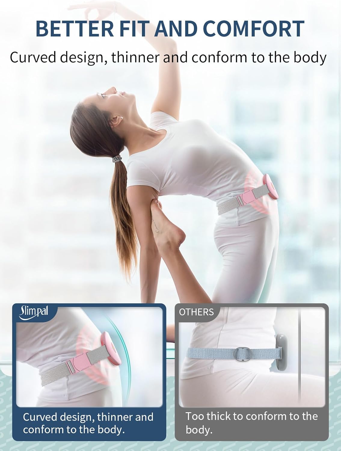 Slimpal Ceinture Chauffante Électrique – Soulagement des Douleurs Menstruelles – Portable et Confortable - Image secondaire